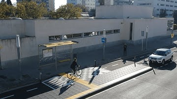 Pointer® delineator integrated with the Vectorial® bus platform.