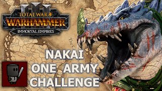The Nakai Single Army Challenge Campaign Long Victory - Immortal Empires Tw Warhammer 3 Vhvh