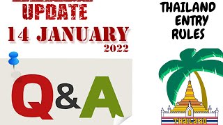 Q&A | THAI PASS 2022 | Sandbox Thailand Entry Rules UPDATE  | SAMUI KRABI PHANGAN TAO Phang Nga