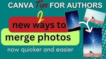 How to merge two photos using Blend image and Image blender apps in Canva