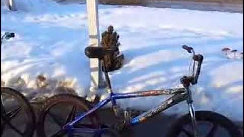 My 5 Mongoose Bike With 5 point Star Mag Wheels