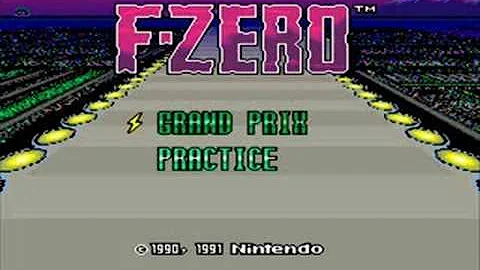 F-Zero - Big Blue (Super Nintendo)