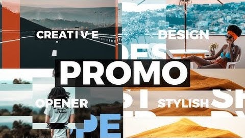 After Effects Template :  Rhythmic Dynamic Promo