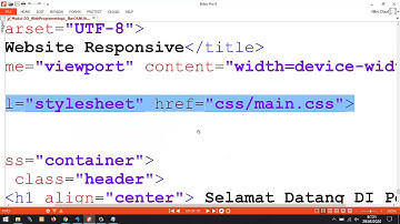 Web Programming 1 Pertemuan 11