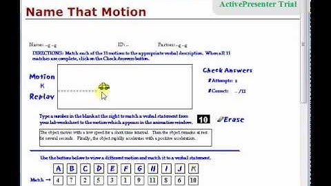 Describing motion in 1D verbally