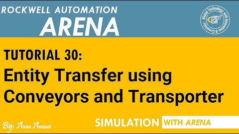 Entity Transfer using Conveyors and Transporter | Tutorial 30