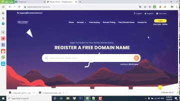 Cách Reg Miền .Com .Net .... Free Và Hosting Free 2020 | Nhok Dũng Ceation