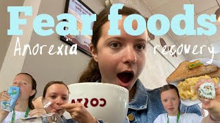 Challenging my FEAR FOODS | anorexia recovery