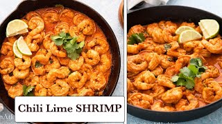 Chili Lime Shrimp - Spicy!