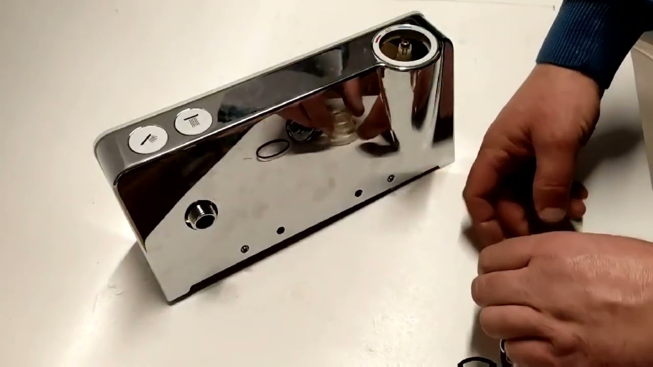 Термостатичний змішувач Hansgrohe - регулювання картриджа та ремонт...