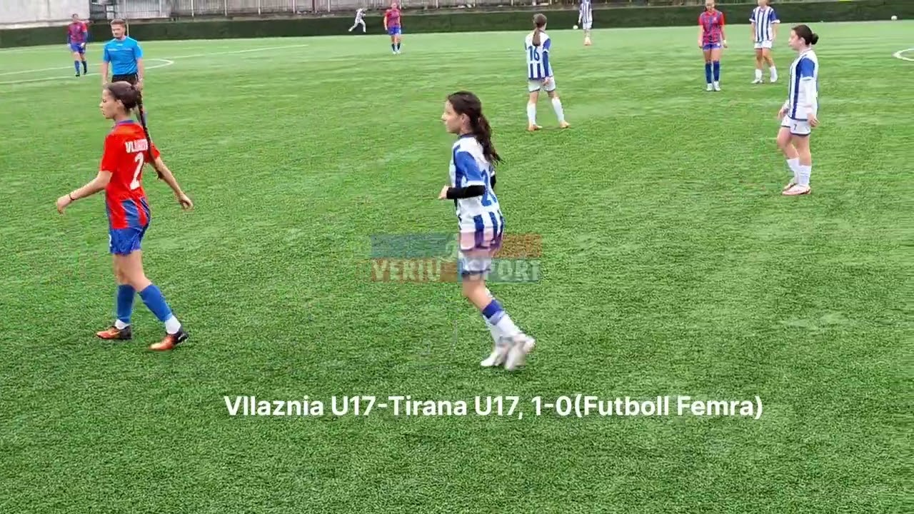 Pamje, Vllaznia U17-Tirana U17,  1-0(Pjesa e 2, K. K-Futboll femra). Stadiumi “Reshit Rusi” Shkodër
