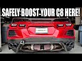 1st C8 Corvette with 1045 RWH in a STOCK Engine!