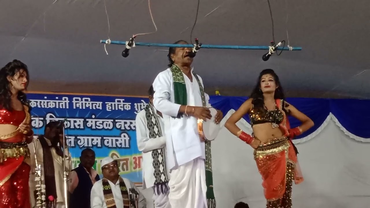 shahir budha vs shahir moreshwar khadi gammat tamasha #विदर्भ_संस्कृती_लोककला #khadigammat #video