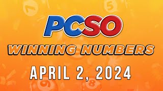 P49M Jackpot Ultra Lotto 6/58, 2D, 3D, 6D, Lotto 6/42, and Super Lotto 6/49 | April 2, 2024