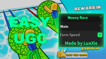 Roblox Money Race OP Script | Infinite Speed [UGC IN 45 MINS]