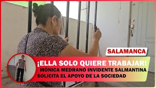 Mónica Medrano Invidente Salmantina Solicita El Apoyo De La Sociedad