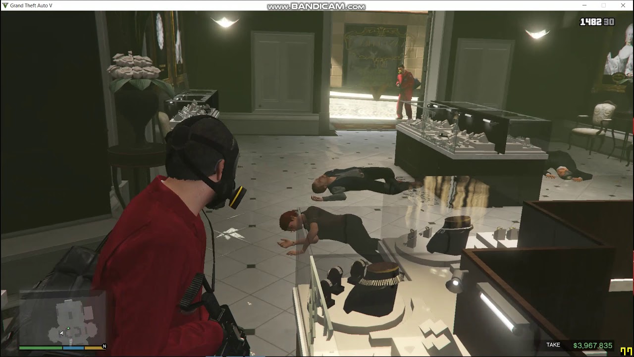GTA V the jewel store heist YouTube