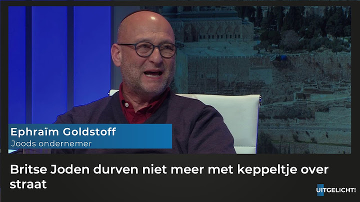 Uitgelicht! 19 januari 2021 - Ephraïm Goldstoff over antisemitisme in Groot-Brittannië en Nederland