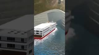 Norway&#39;s $200M Ship Tunnel Battle 🛳️🌀 #shorts