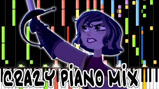 Crazy Piano Mix! - WAITING IN THE WINGS (Rapunzel's Tangled Adventure) chords
