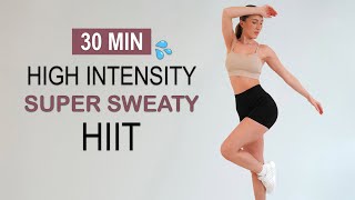 30 Min Calorie Killer Hiit - Super Sweaty | High Intense | Full Body | No Repeat, No Equipment