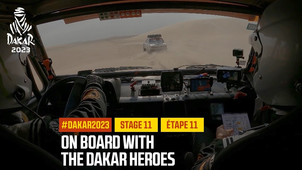 Onboard with Dakar Heroes - Étape 11 / Stage 11 - #Dakar2023