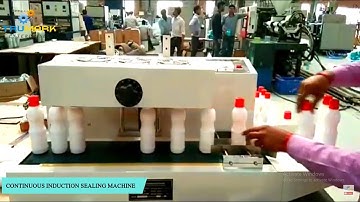 CONTINUOUS INDUCTION SEALING MACHINE