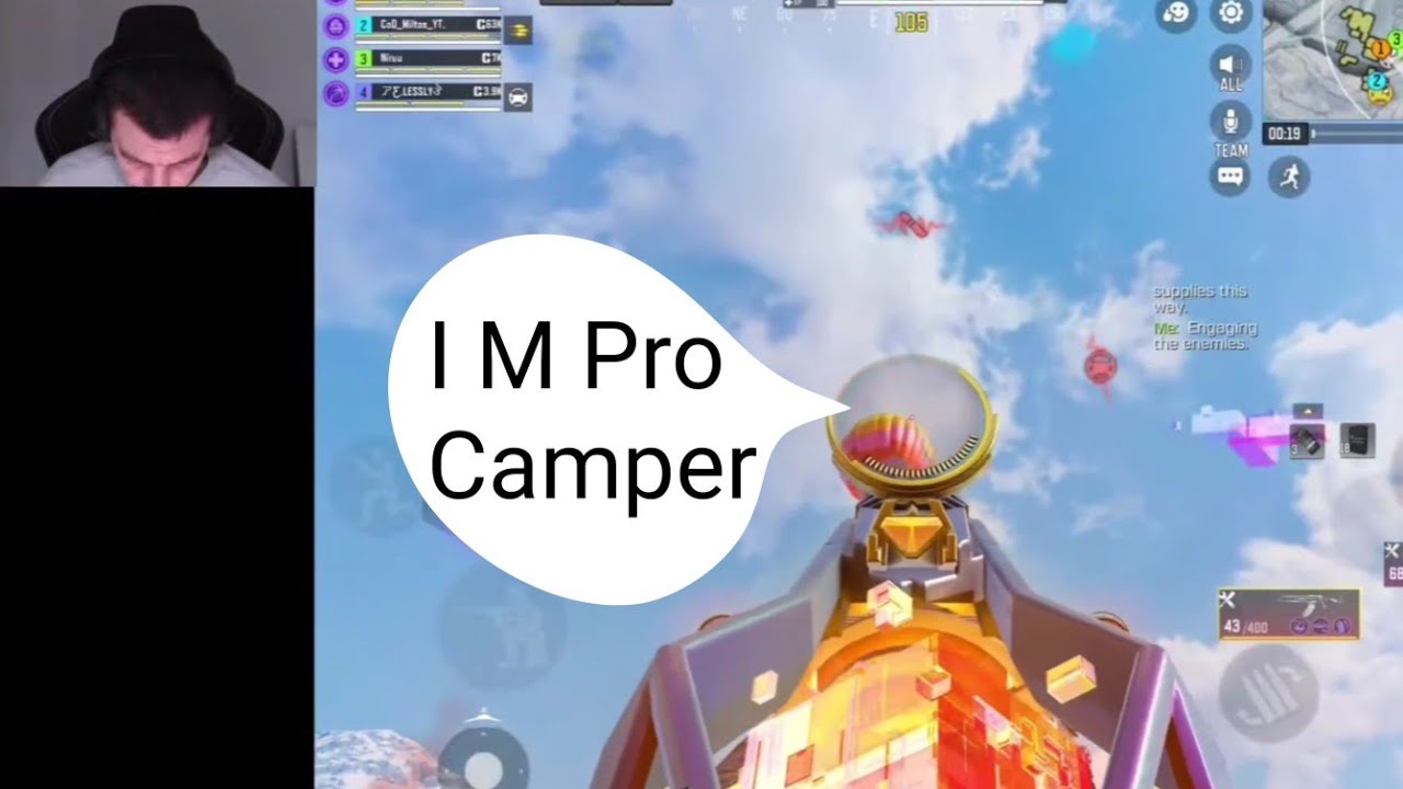 Этот легендарный кемпер пытался убить отряд Наркос в Call of Duty, и вот что произошло 😱😱