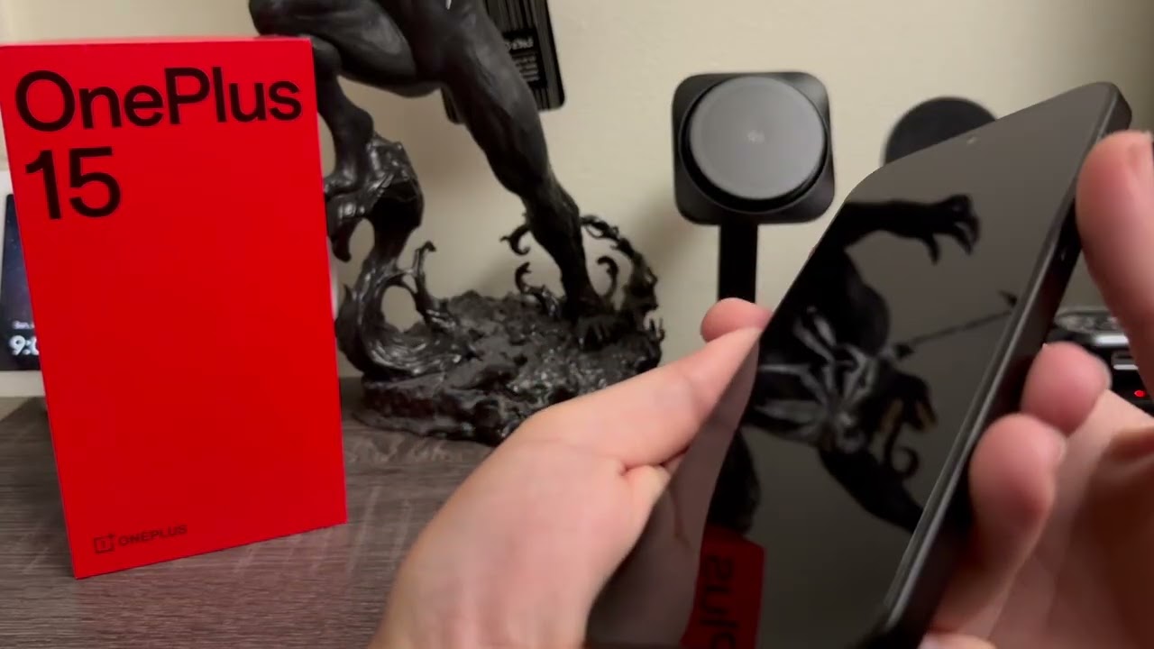 OnePlus 15 Unboxing Infinite Black (Specs)