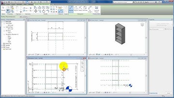 Revit Tutorials: Revit Families - Bookcase Family