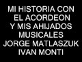 Mi Historia con el acordeón. Hugo. Entrevista.(solo audio)