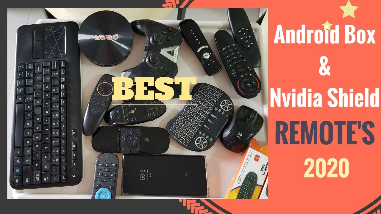 Best Remote for Android TV Box, Firestick & NVIDIA Shield 2020 - YouTube