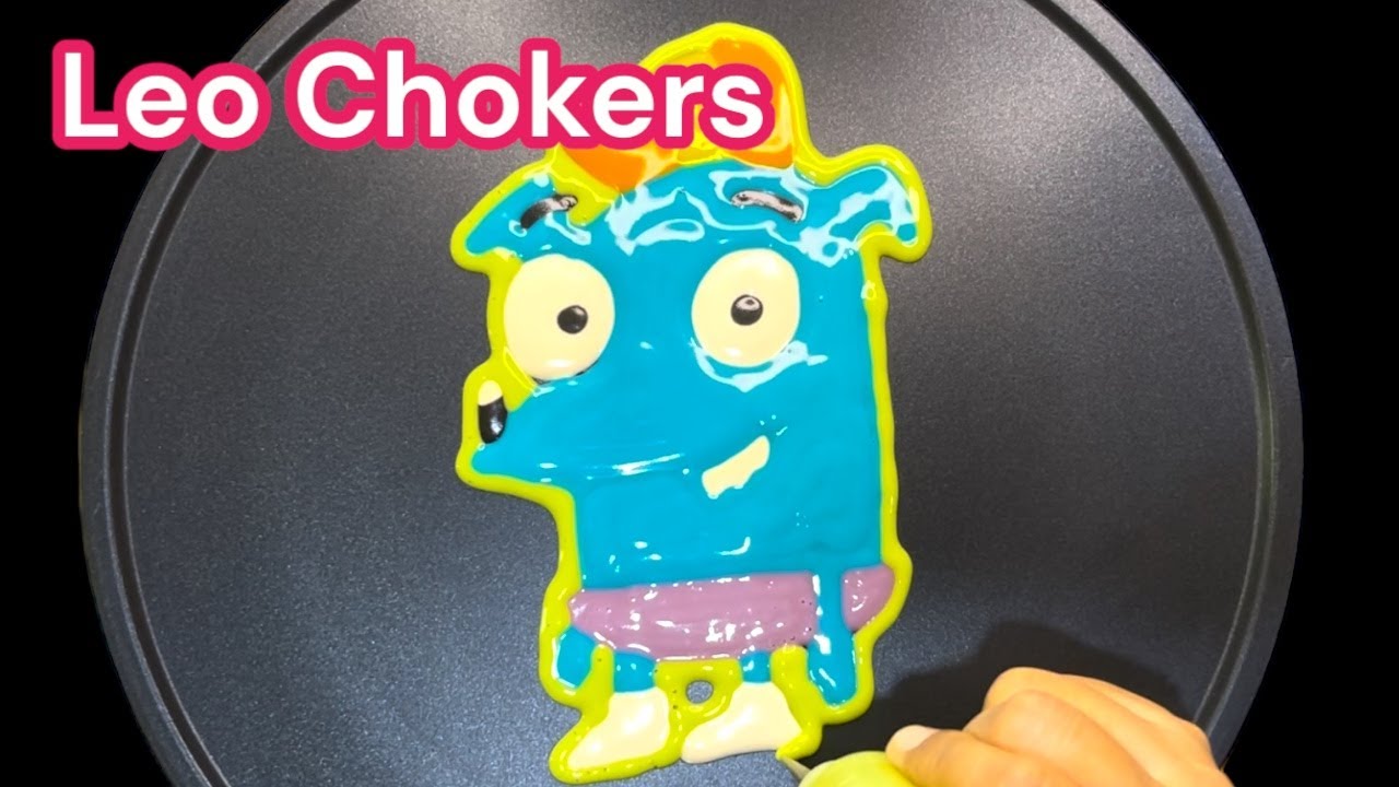 How to draw Leo Let's Go Luna Pancake Vombatidae, Cartoon, Pancake