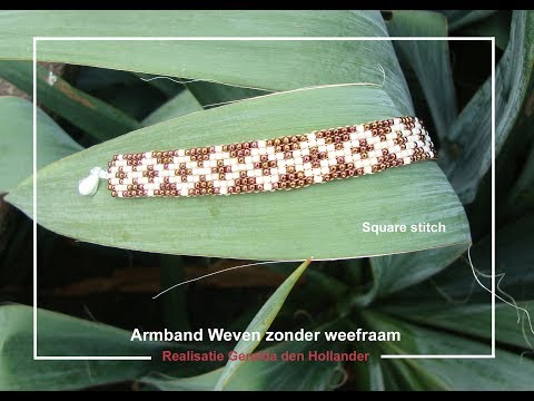 Video: Hoe Om 'n Eenvoudige Elastiese Armband Te Weef