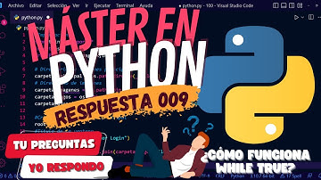¿Cómo funciona WHILE TRUE de PYTHON? - RESPUESTAS #9