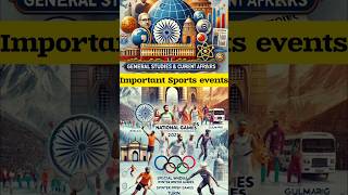 Important Sports Events #currentaffairs2025 #competitiveexams2025 #facts #generalawarenessforibps