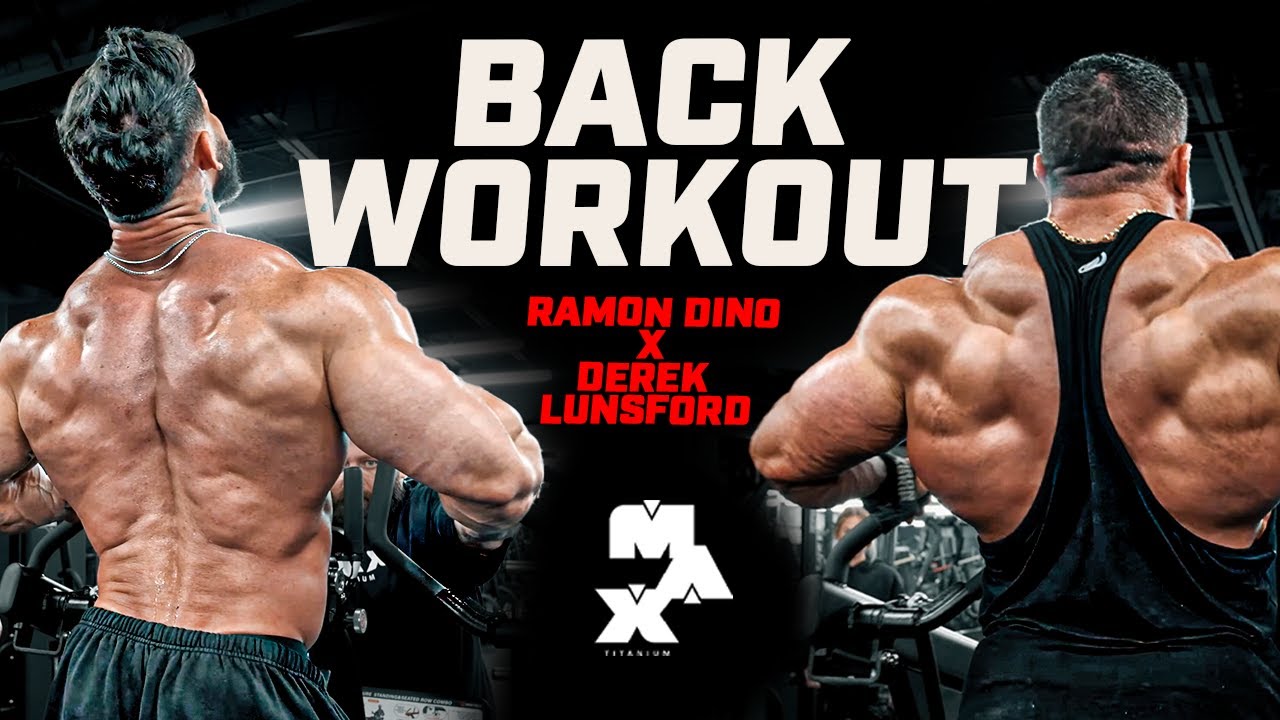 FULL BACK DAY | RAMON DINO E DEREK LUNSFORD