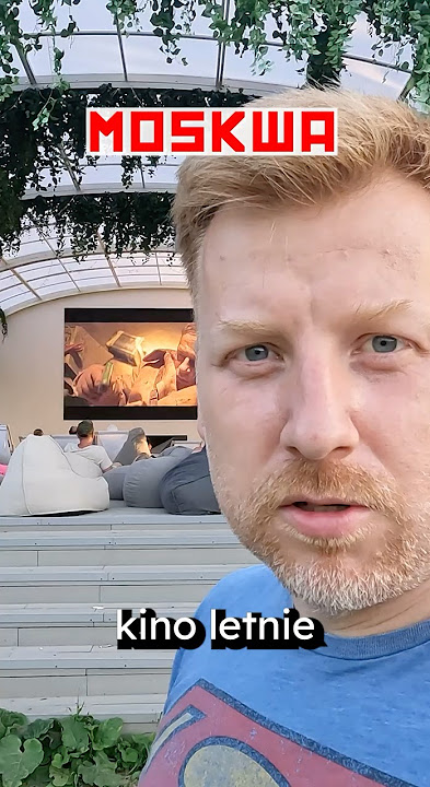 Summer cinema in Moscow #RUSSIA