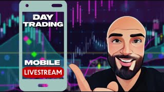 LIVE MOBILE Futures Day Trading - ATH Before the Storm? - April 24th
