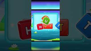 Learning Spellings | How to Spell a HUT 🛖 #shorts #spelling #hut #huts #spells #viralshort #kidstv