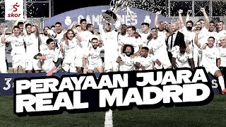 PERAYAAN GELAR JUARA REAL MADRID!!!