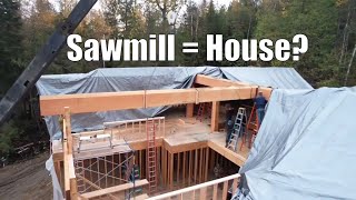 Can you build a homestead using lumber from an LT40 Woodmizer