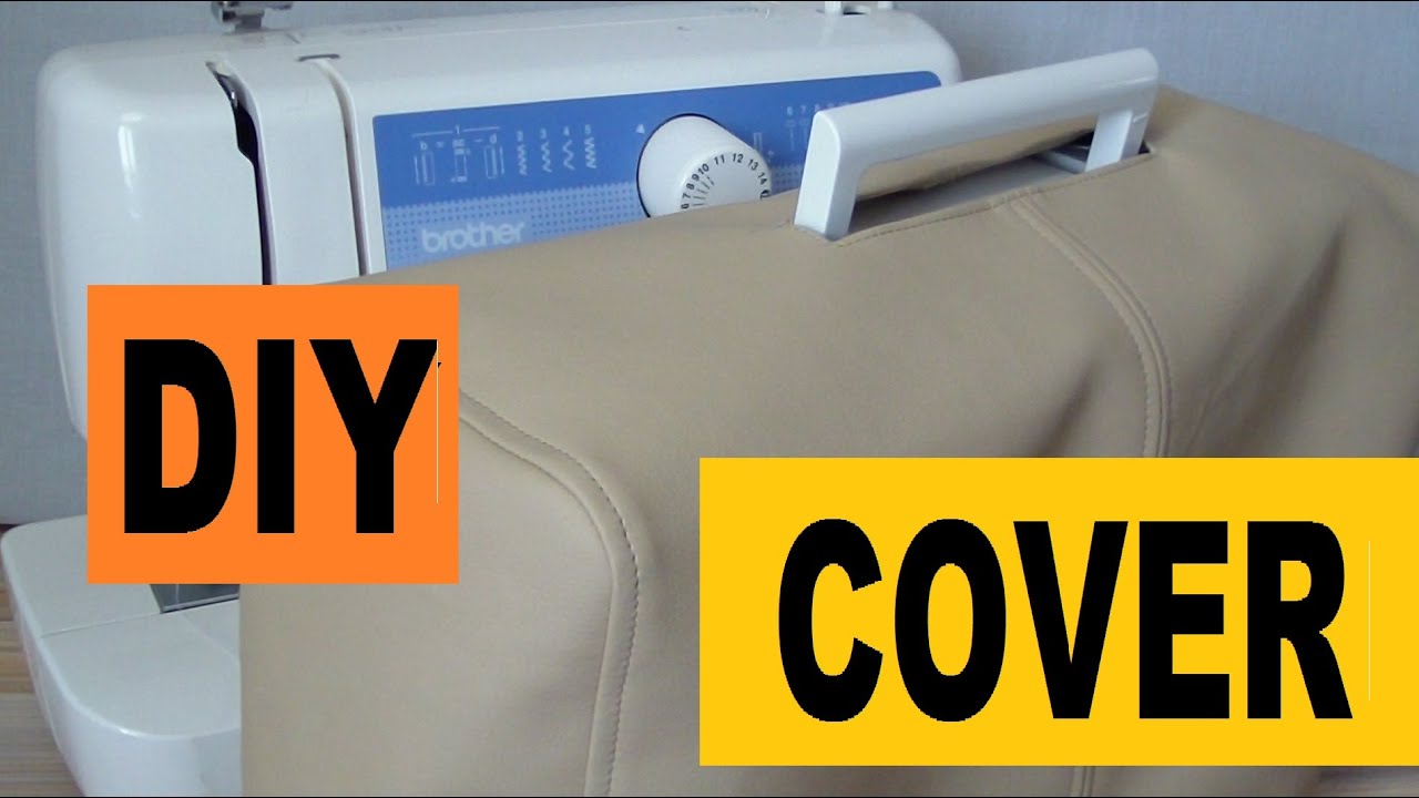 How to Make a Sewing Machine Cover. The Dust Case with Handle Opening 