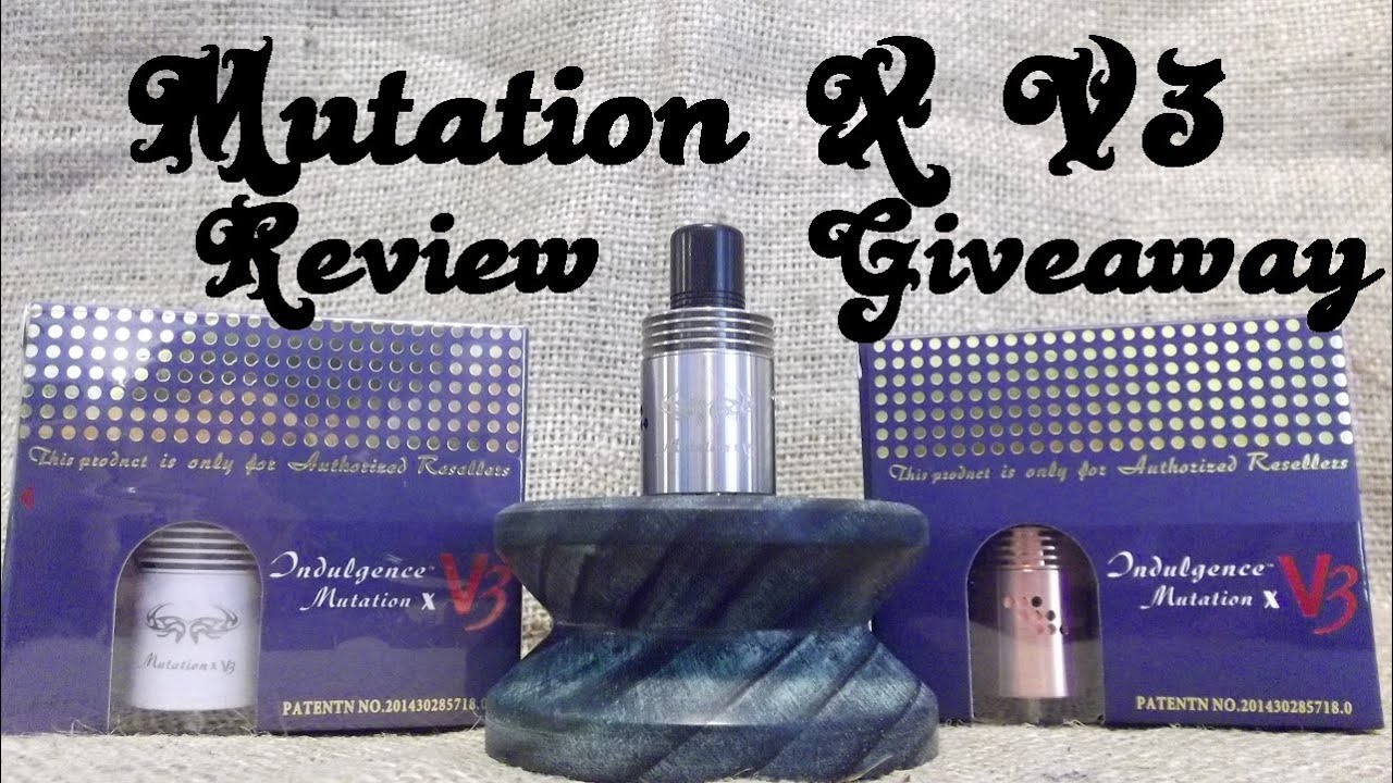 Mutation X V3 | Review & Giveaway - YouTube