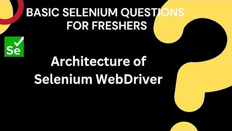Architecture of Selenium WebDriver 📑| #automationtesting​ | #javaselenium​ | #ytshorts