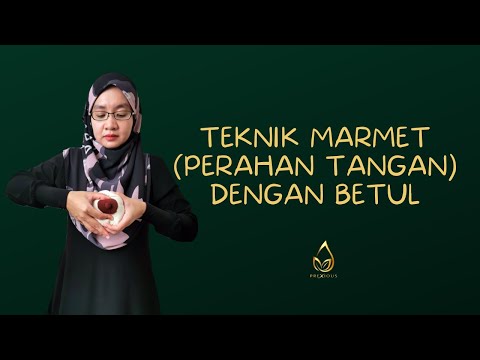 Teknik Perahan Tangan (Marmet) yang Betul untuk Perah Susu Ibu