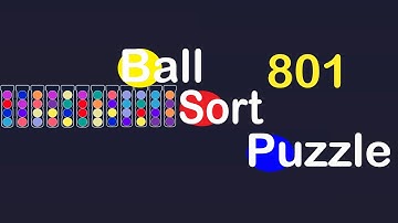 Ball Sort Puzzle Level 801