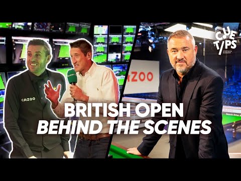 What Happens Behind The Scenes At A Snooker Tournament? (British Open)