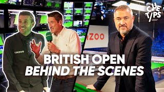 What Happens Behind The Scenes At A Snooker Tournament? (British Open)
