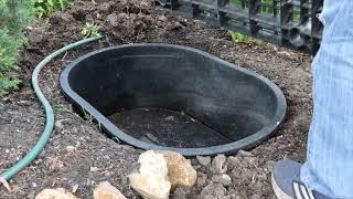 Charming New Water Feature//Newly Planted Annuals, Perennials & Shrubs